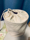 6“ Canvas Bucket Inner Storage Organizer Pouc - Annie Jewel