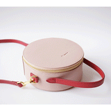 Leather Round Shoulder Bags Purses - Annie Jewel