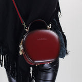 Small Round Shoulder Circle Bag On Sale - Annie Jewel