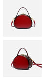Small Circle Black Round Shoulder Bags - Annie Jewel