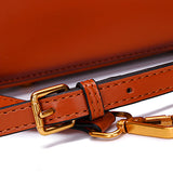 Handle Leather Small Satchel Square Crossbody Bag Purses - Annie Jewel