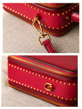 Structured Square Crossbody Satchel Bag - Annie Jewel