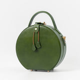 Round Leather Purse Circle Bags - Annie Jewel