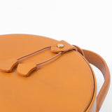 Round Leather Purse Circle Bags - Annie Jewel