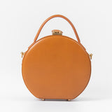 Round Leather Purse Circle Bags - Annie Jewel