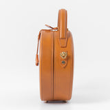 Round Leather Purse Circle Bags - Annie Jewel