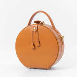 Round Leather Purse Circle Bags - Annie Jewel