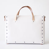 Handmade Leather Briefcase 13” Laptop Work Bag Purse - Annie Jewel