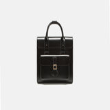 black leather backpack bags for women