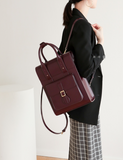 Womens Genunie Leaher Convertible Backpack