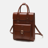 Womens Genunie Leaher Convertible Backpack