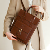 Womens Genunie Leaher Convertible Backpack