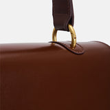 Leather Chic Satchel Shoulder Bag For Women