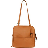 Leather Square Tote Shoulder Bags