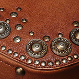 Boho Studded Circle Cross Body Bag - Annie Jewel