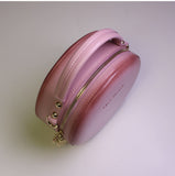 Small Round Leather Purse Circle Bag - Annie Jewel