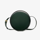 Round Leather Circle Crossbody Bags Purses - Annie Jewel