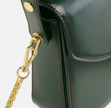 Womens Leather Small Satchel Underarm Bags Purses - Annie Jewel