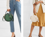 White Round Circle Shoulder Bags - Annie Jewel