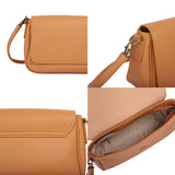 Minimal Leather Underarm Satchel Bags For Women - Annie Jewel
