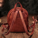 Small Leather Rivet Backpack Bag - Annie Jewel