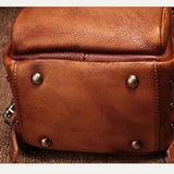 Small Leather Rivet Backpack Bag - Annie Jewel