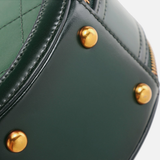 Red Leather Circle Round Crosbody Clutch Bags - Annie Jewel