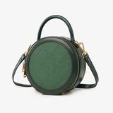 White Round Circle Shoulder Bags - Annie Jewel