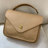 Women Leather Small Satchel Handbag - Annie Jewel