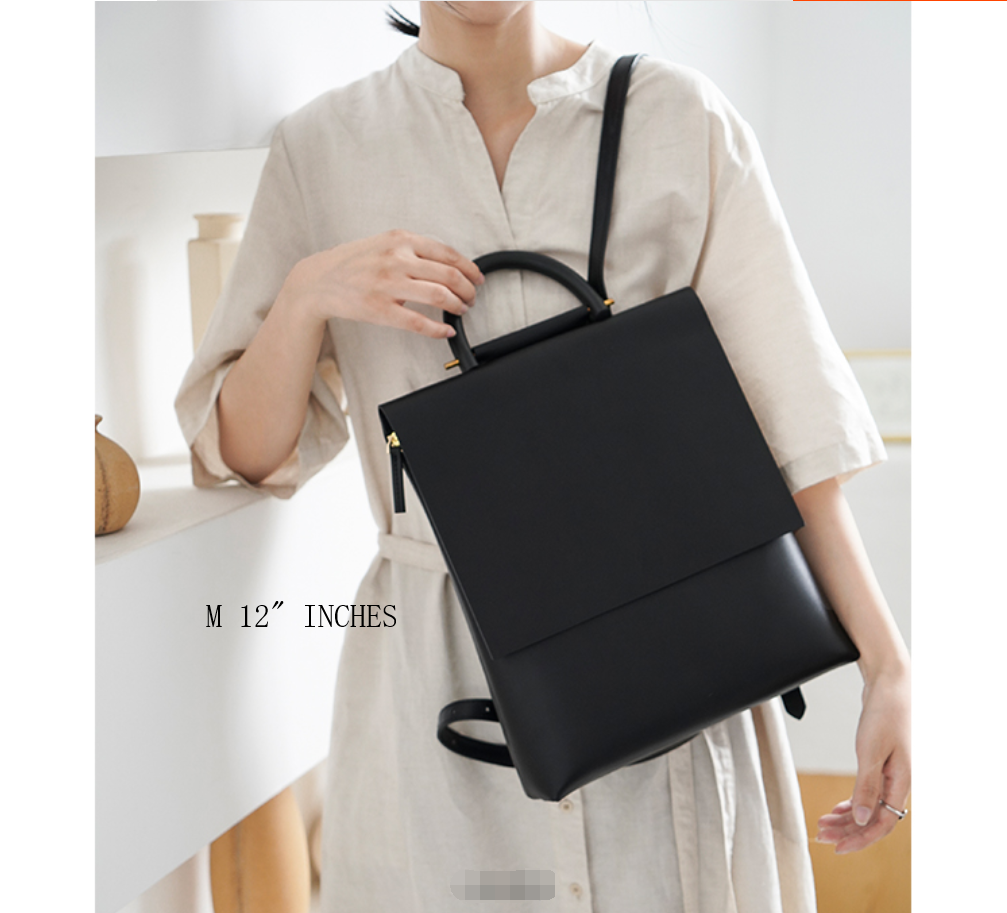 Black Leather Satchel 13
