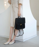 ladies leather rucksack genuine leather satchel backpack