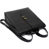 Genuine Leather Backpack womens black backpack for work