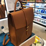 Genuine Leather Backpack Womens Leather Work backpack womens leather backpack brown