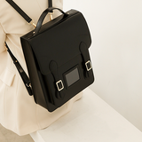 Women's Satchel Backpack Vertical Leather Satchel Backpack