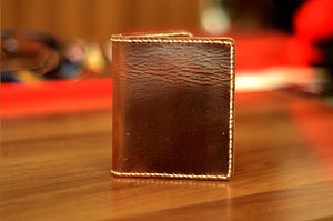 DIY Slim Wallet Leather Pattern