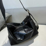 black Hobo Bag Leather Hobo Crossbody Zip Hobo Bag Womens 