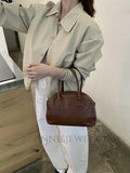 Dome Leather Crossbody Bag Dome Shaped Leather Bag Genuine Leather Dome Bag Womens - Annie Jewel