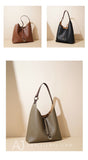 Genuine Leather Hobo Shoulder Bag Slouchy Leather Hobo Bag Womens 