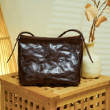 Brown Leather Hobo purse women's 