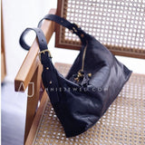 Zipper Medium Hobo Bag Soft Leather Hobo Purse Hobo Women's Bags 