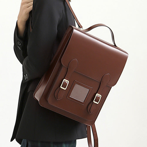 cambridge satchel company portrait backpack in leather Women's Satchel Backpack Vertical Leather Satchel Backpack
