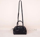 Dome Leather Crossbody Bag Dome Shaped Leather Bag Genuine Leather Dome Bag Womens - Annie Jewel