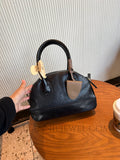 Dome Leather Crossbody Bag Dome Shaped Leather Bag Genuine Leather Dome Bag Womens - Annie Jewel