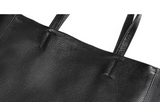 Big Leather Tote Bag For Women Soft Tote Bags Simple Leather Tote Bag 