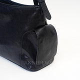 Black Leather Bag Hobo Black Leather Hobo Bags Shoulder Bag Womens - Annie Jewel