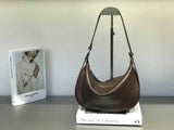 Women's Hobo Shoulder Bags Black Leather Hobo Shoulder Bag Zip Hobo Bag 