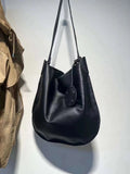 Black Leather Hobo Black Slouchy Purse Black Hobo Crossbody Bag Womens