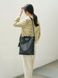 Black Leather Laptop Bags Tall Leather Tote Bag With Shoulder Strap Womens 