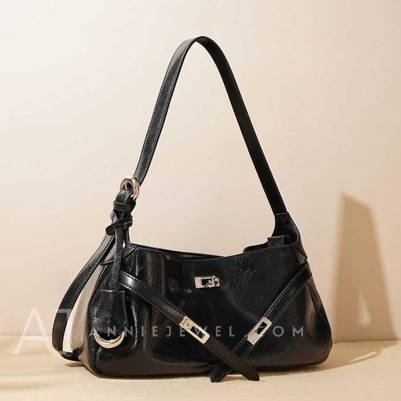 Black Patent Leather Shoulder Bag Black Patent Leather Bag Womens 