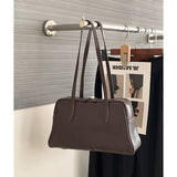 Shoulder Tote Bag Leather Boston Leather Top Handle Leather Tote Bag Womens - Annie Jewel